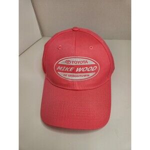 Toyota Hat Cap Strap‎ Back Pink Mike Wood Uniontown